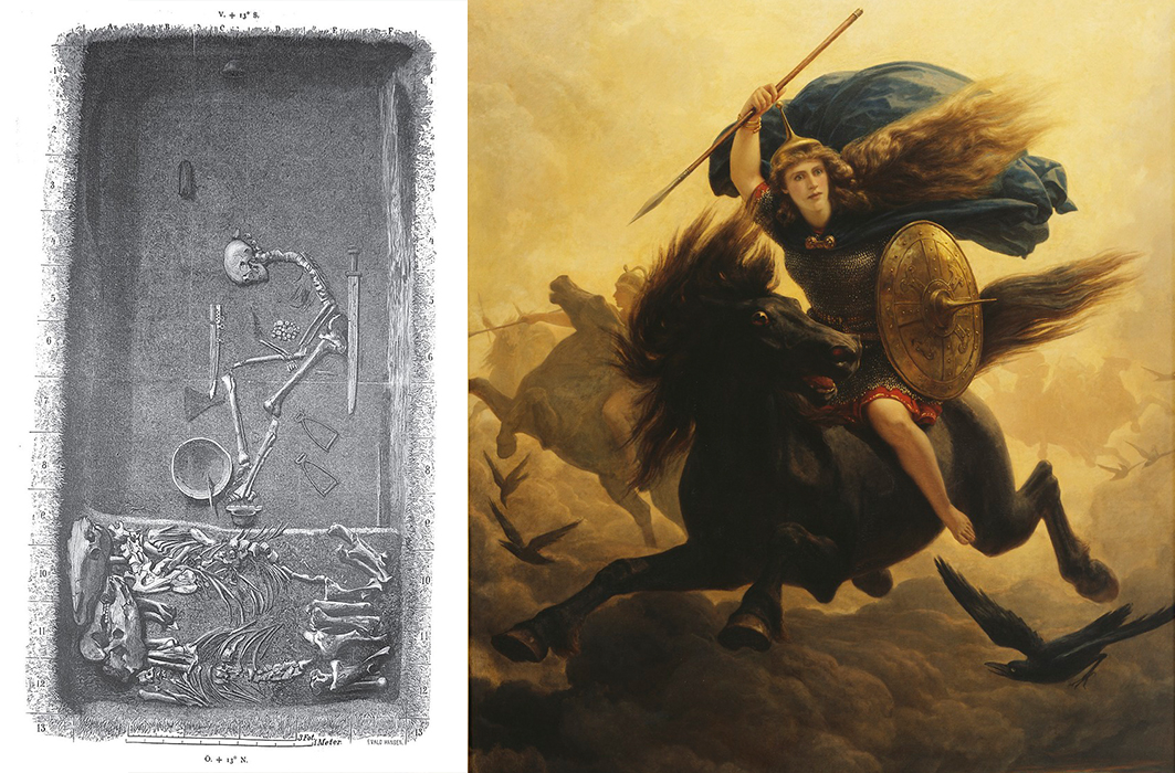Il y a 1500 ans, les femmes vikings à l'égal des hommes ?