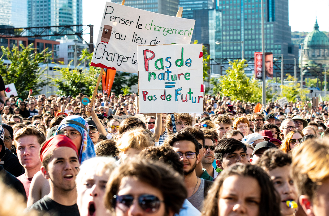 Manifestation pour la planète du 27 septembre 2019 à Montréal