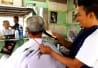 Chez le coiffeur