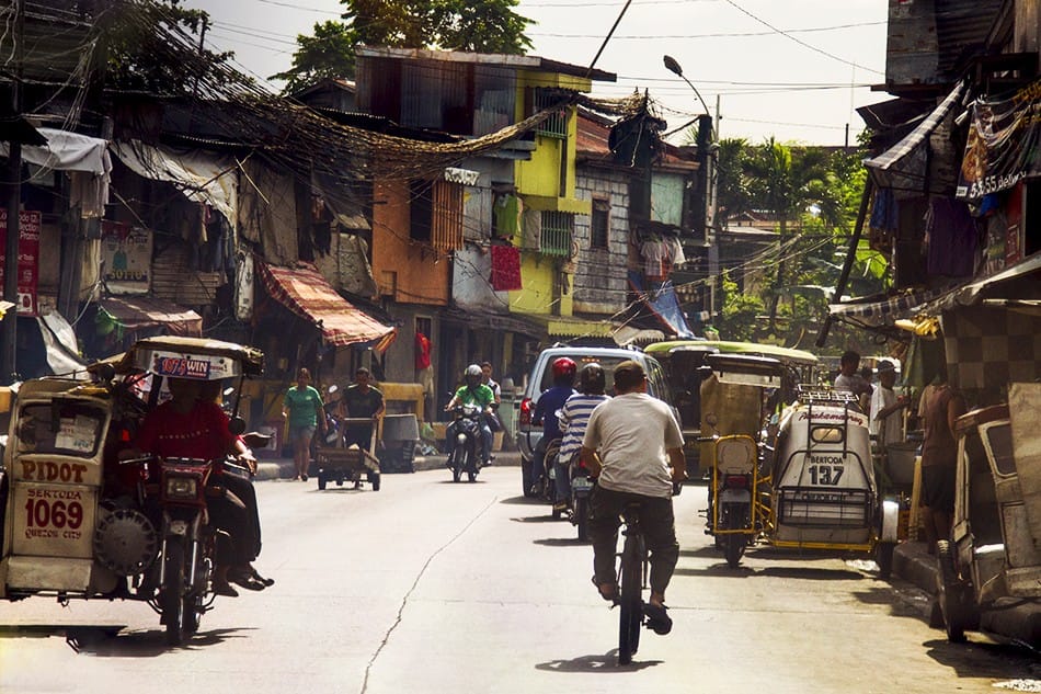 En plein coeur de Quezon City