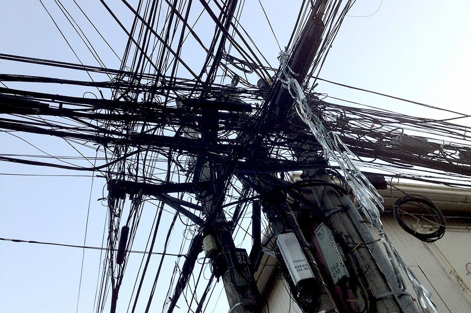 Les fils électriques