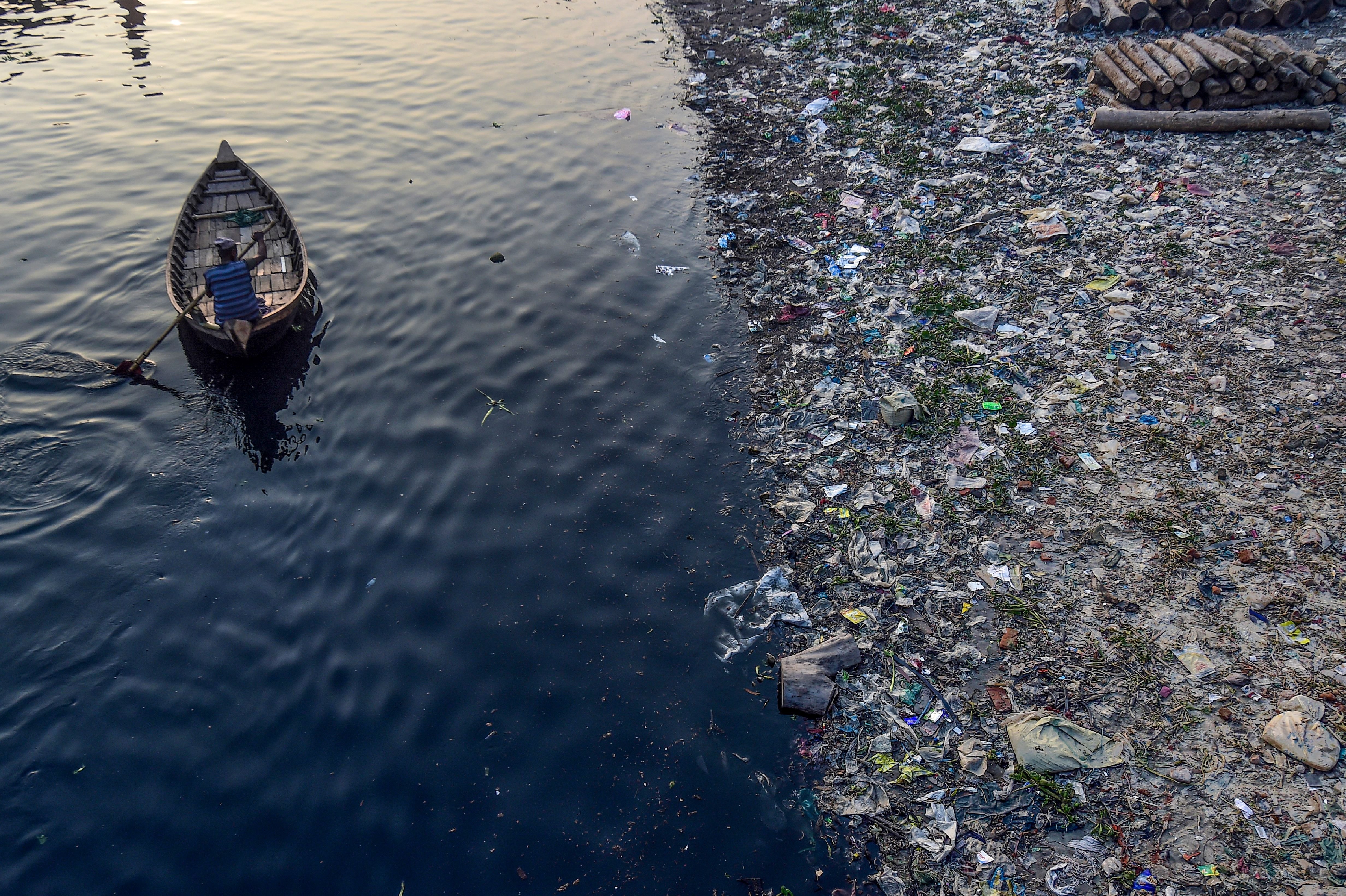 Rivière Buriganga, ville de Dacca