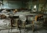 Les vestiges d’une salle de cours