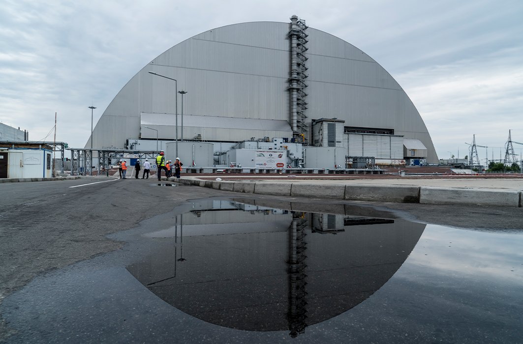 Un bouclier pour la centrale