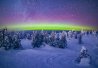 Aurores sur neige