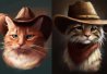 Des chats et des chapeaux