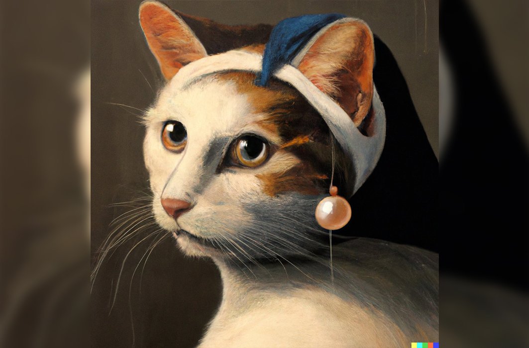 Le jeune chat à la perle