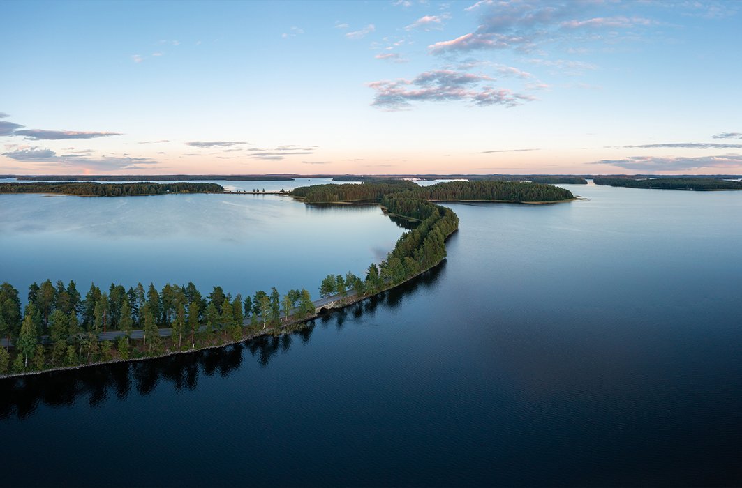 Le lac Saimaa