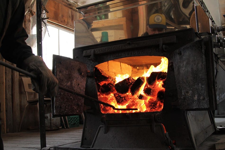 Avec l'énergie du feu