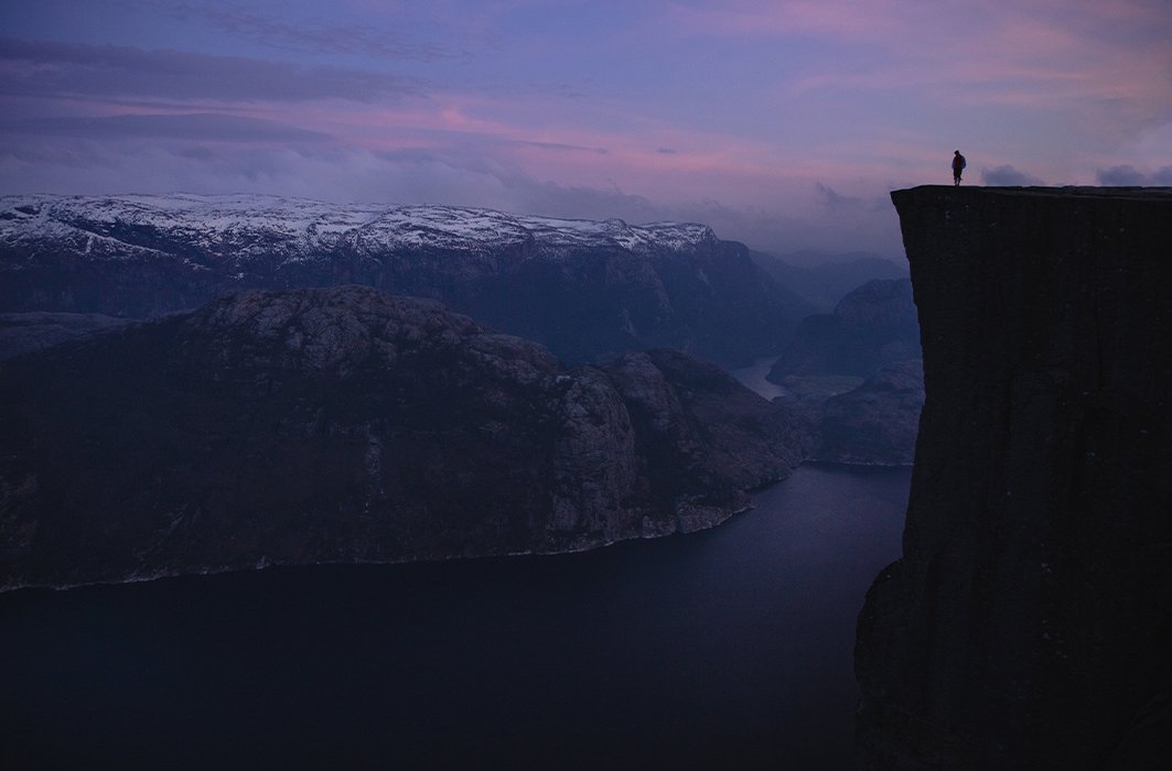 Preikestolen, la falaise de la chaire