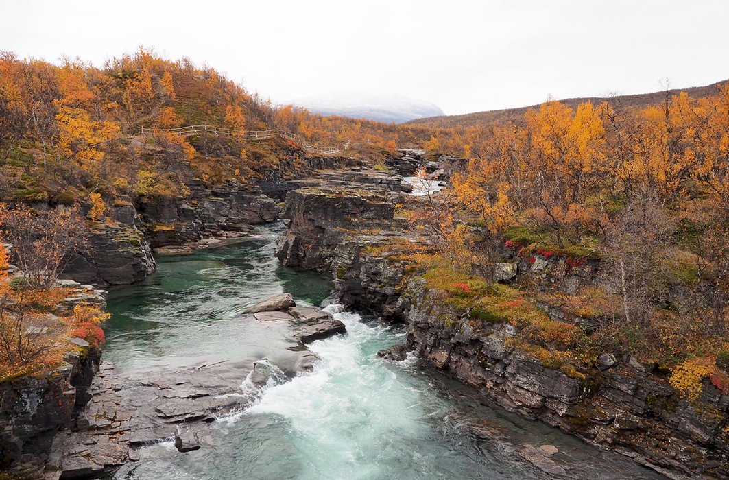Le canyon d’Abisko