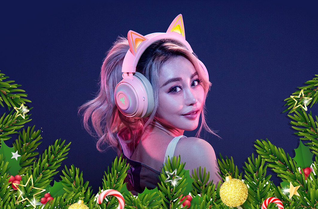 Les écouteurs Kraken Kitty de Razer