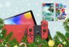 La Nintendo Switch OLED et deux jeux
