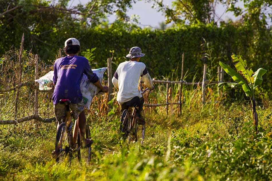 Retour à vélo
