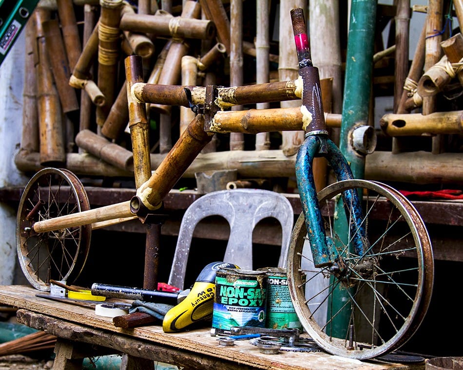 Fabrication d'un vélo pliant