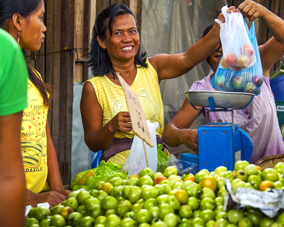Vente de fruits