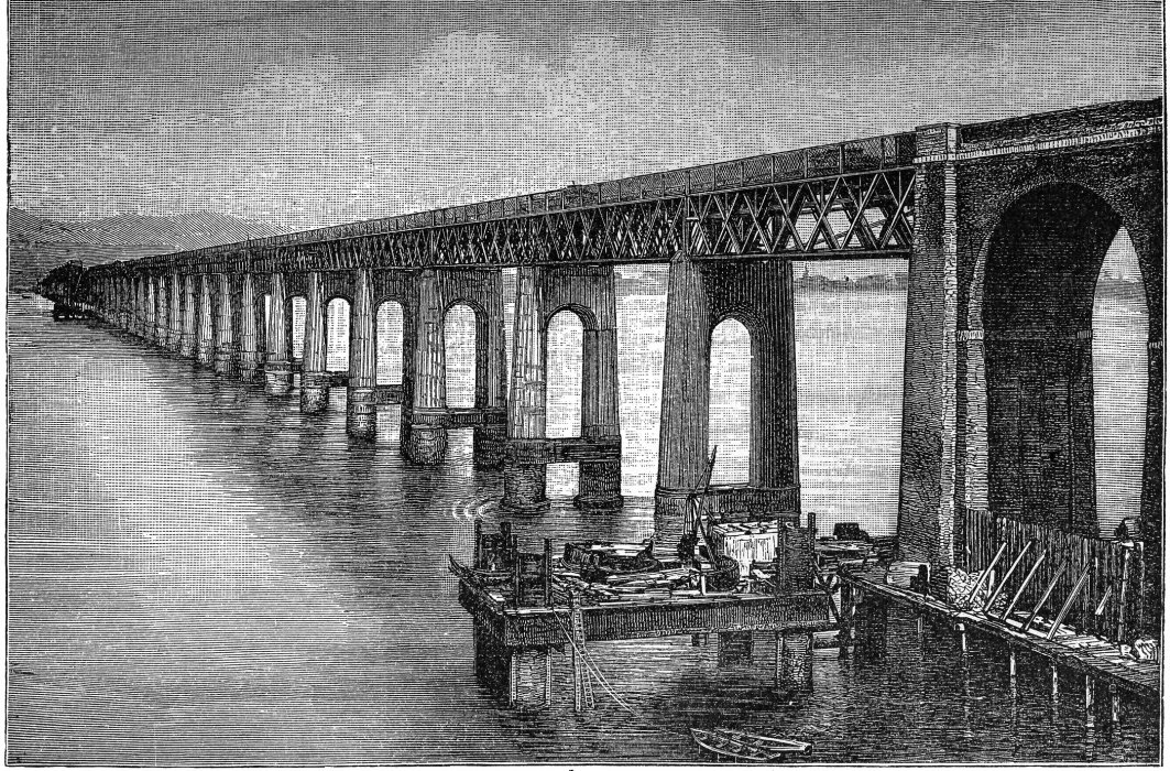 Le pont ferroviaire du Tay impressionnait de par sa longueur jusqu'à ce qu'il ne s'effondre.