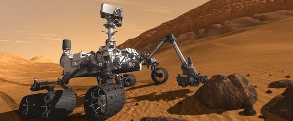 Curiosity et ses Martiens