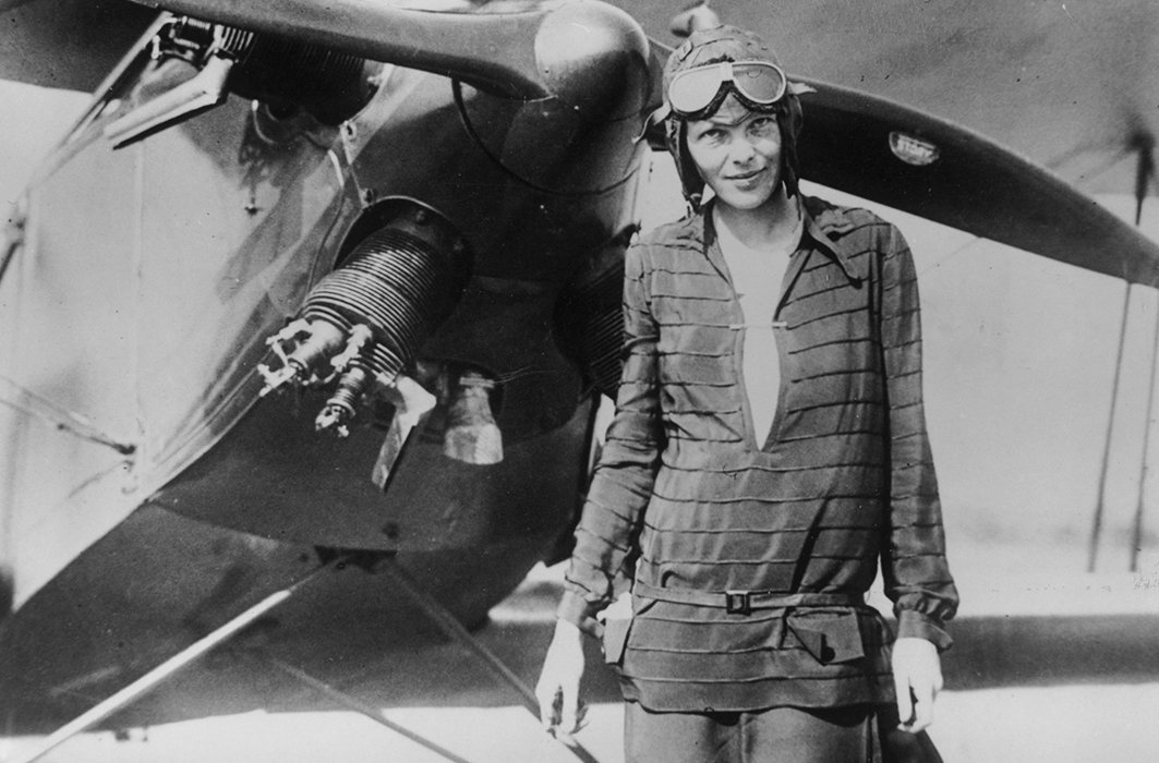 L'aviatrice Amelia Earhart