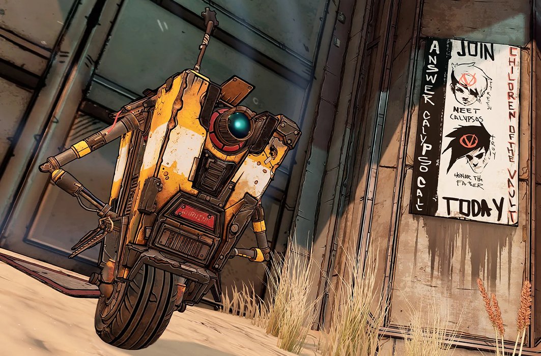 C’est Jack Black qui incarnera le rôle de Claptrap dans le film basé sur la série Borderlands. Image : Borderlands / Gearbox Software