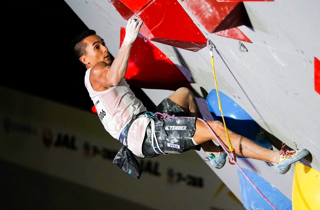 L'athlète canadien Sean McColl L'athlète canadien Sean McColl