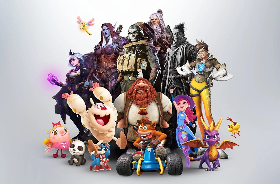Les personnages d'Activision Blizzard