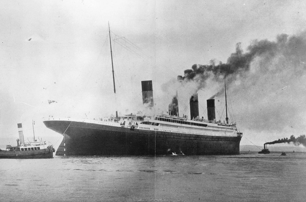 Le Titanic en 1912