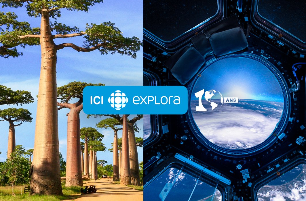 Logo ICI EXPLORA 10 ans