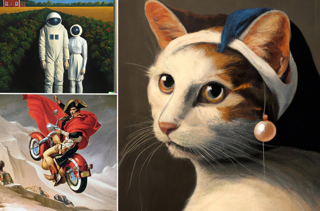 Des images créées par DALL-E 2