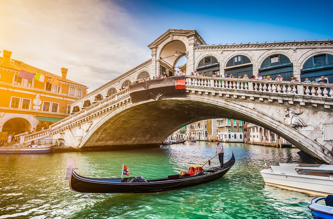 Le pont du Rialto à Venise.