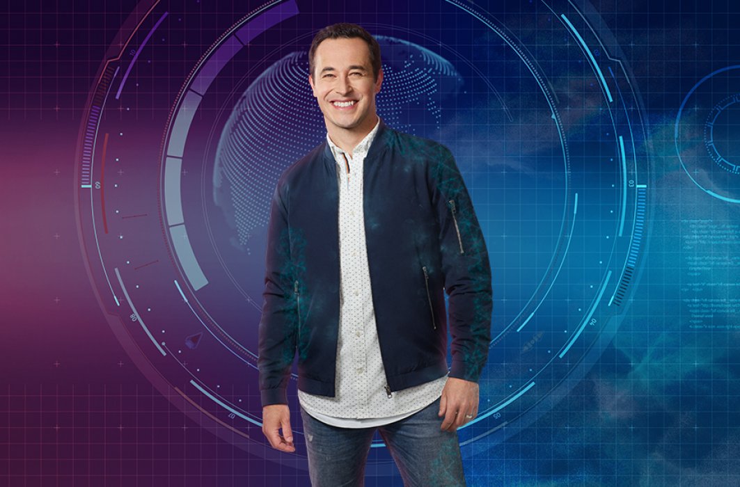 Jean-Michel Vanasse, animateur de Planète techno.