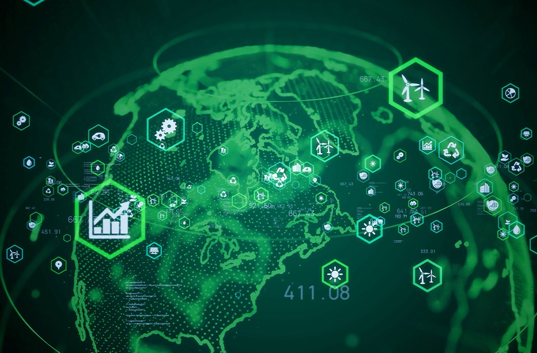 Une illustration de la Terre.