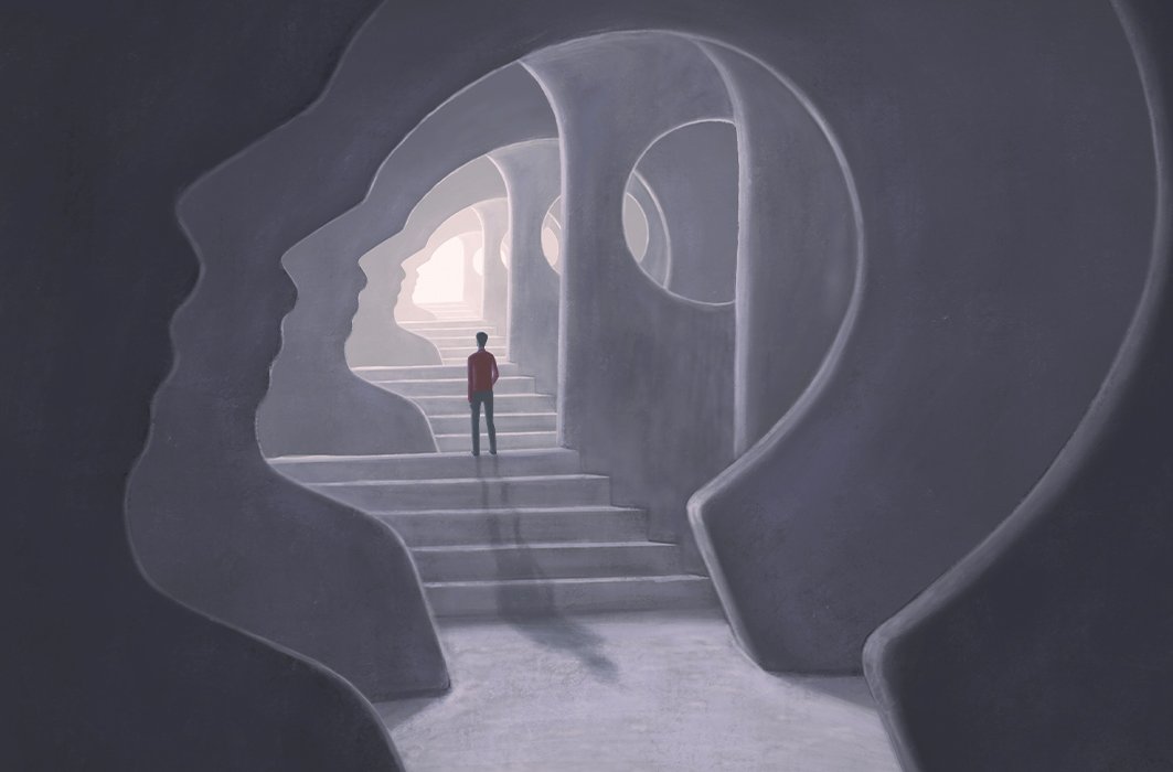 Une illustration représentant les rêves lucides.
