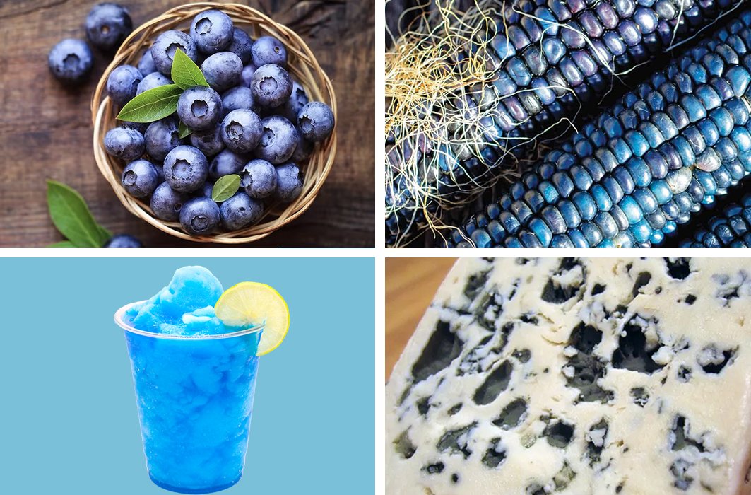 Quel aliment bleu vous semble le plus appétissant?