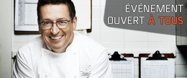 Performance culinaire Sauvons la tomate avec Normand Laprise