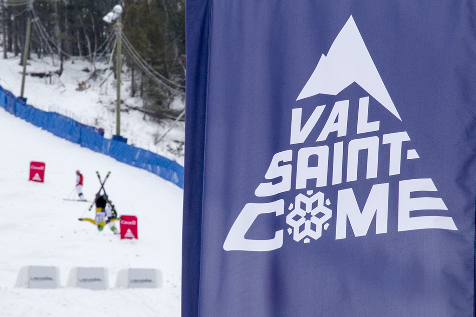 ICI EXPLORA en direct de la Coupe du monde de ski acrobatique de Val Saint-Côme!