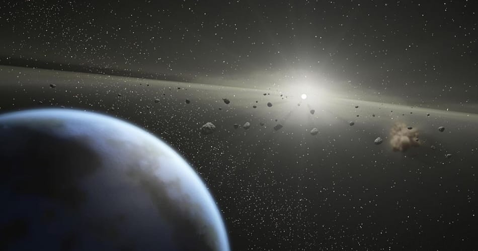 Collision avec un astéroïde par manque de sous