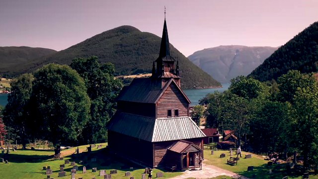 Les cathédrales de bois norvégiennes